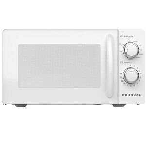 Microondas Grunkel 20l Mwg-20mi Función Grill Blanco