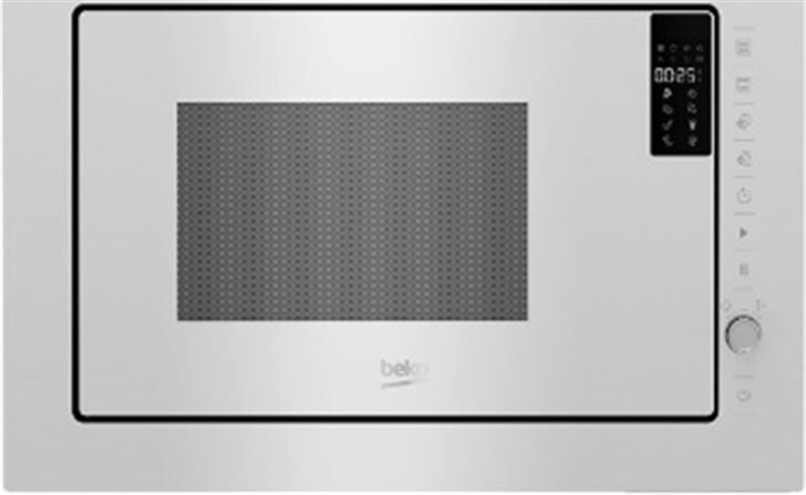 Beko bmgb 25333 wg beyond microondas & grill encastre blanco / 25 litros / display touch control / grill / menús autococción / d