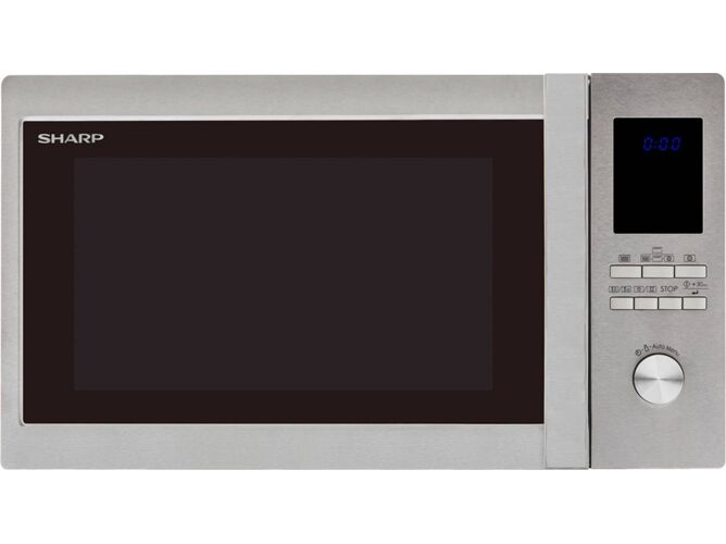 Sharp Microondas SHARP R-982STWE (42 L - Com Grill - Inox)