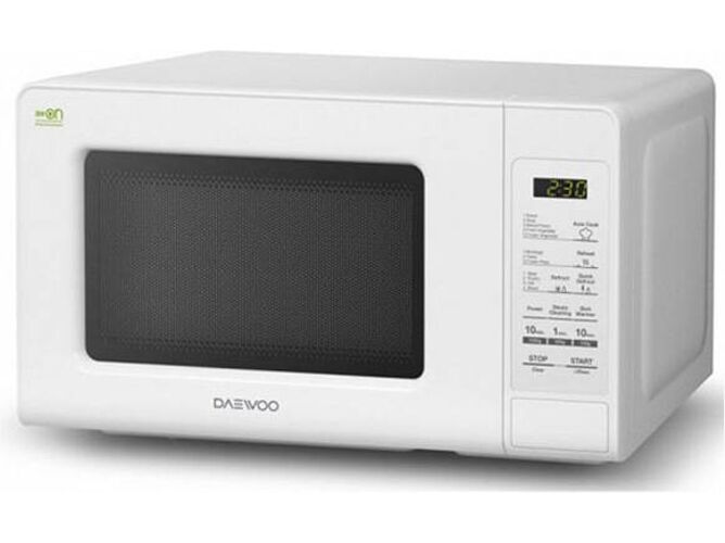 Daewoo Microondas DAEWOO KOR-6F0BDUO (20 L - Sin Grill - Blanco)