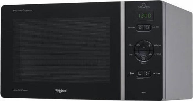 Whirlpool Microondas WHIRLPOOL MCP 344 SL (25 L - Com Grill - Inox)