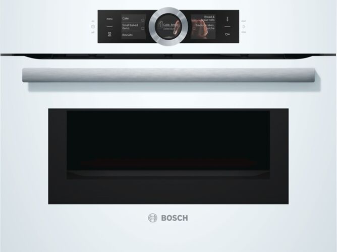 Bosch Horno BOSCH CMG6764W1 (45 L - 59.5 cm - Pirolítico - Blanco)