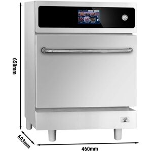 GGM Gastro - Four a micro-ondes Speed - 3,3 kW - Tactile Argent