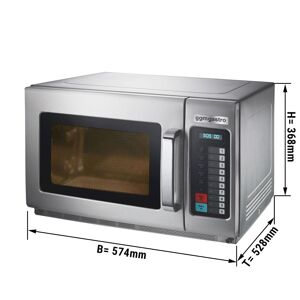 GGM Gastro - Micro-ondes - 34 litres - 2,1 kW - Digital Argent