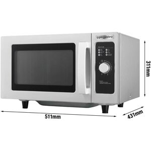 GGM Gastro - Micro-ondes - 25 litres - 1 kW - Manuel Argent