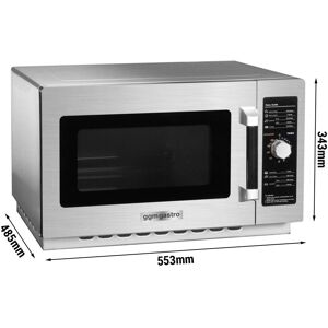 GGM Gastro - Micro-ondes - 34 litres - 1 kW - Manuel Argent