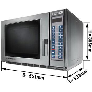 GGM GASTRO - Micro-ondes Automatique - 34 Litres - 1,8 kW - Digital