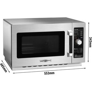 GGM GASTRO - Micro-ondes - 34 litres - 1 kW - Manuel