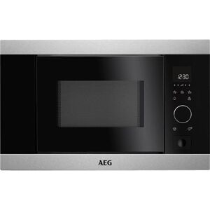 AEG MBB1756S-M - Four micro-ondes monofonction - encastrable - 17 litres - 800 Watt - acier inoxydable - Publicité