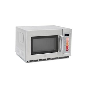 Metro Professional Micro-ondes GMW1034D, inox, 57,4 x 52,8 x 36,7 cm, 100 programmes, minuterie 60 min, 34 L, diamètre max. assiette 32 cm, argenté