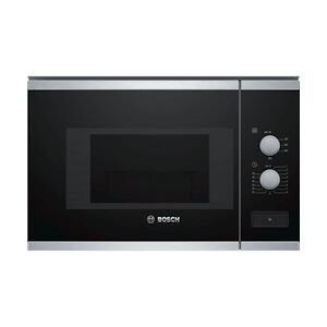 Bosch Micro-ondes Pose libre BFL520MS0 - Monofonction - Inox - 20 L - 800 W usage non-intensif BOSCH