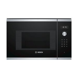 Bosch Micro-ondes grill encastrable inox - 20 L - 800 W - Grill 1000 W - BEL524MS0 -