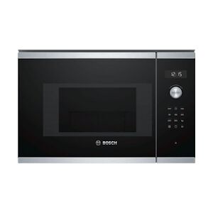 Bosch Micro-ondes grill encastrable BEL524MS0 inox - 20 L - 800 W - Grill 1000 W usage non-intensif BOSCH