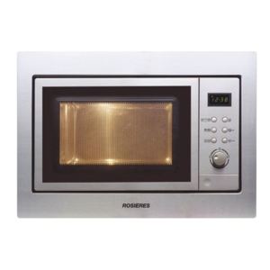 ROSIERES Four Micro-ondes encastrable ROSIERE RMG 200 MIN Inox