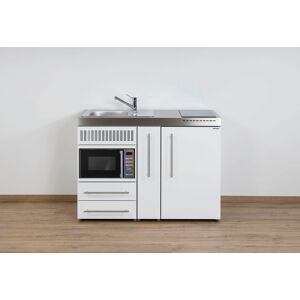 Stengel Mini-Cuisine avec Frigo, Micro-Ondes et Vitroceramique MPM120A Blanche