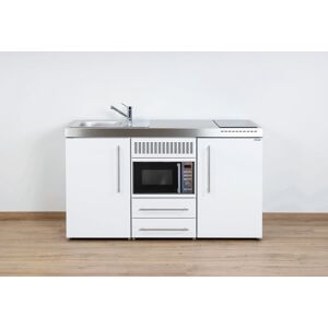 Stengel Mini-Cuisine avec Micro-Ondes et Vitroceramique MPM150 Blanche