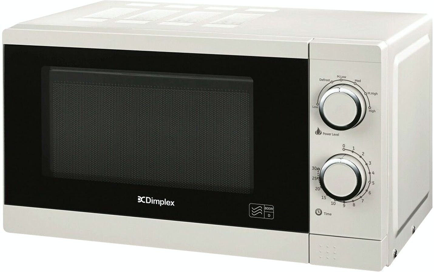 Dimplex X-980531 Freestanding 20 Litres, 800 Watts Microwave - White