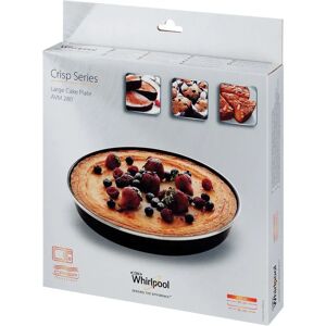 Whirlpool Piatto Crisp a Bordo Alto (Tortiera) per Forno a Microonde AVM280