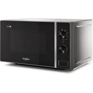 Whirlpool Superficie piana Microonde con grill MWP103SB 20 L 700 W Nero, Argento