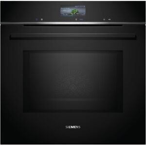 Siemens HM776GKB1 - FORNO A MICROONDE iQ700, NERO/ACCIAIO INOSSIDABILE, PIROLISI, WiFi, 60 CM