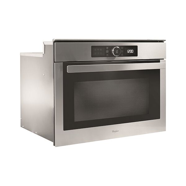 whirlpool forno mw inc combi 40lt acciaio display amw508/ix