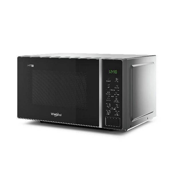 whirlpool mwp203sb  mwp 203 sb superficie piana microonde con grill 20 l 700 w nero, argento