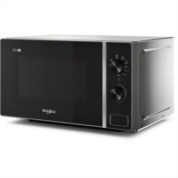 whirlpool forno microonde cook20 mwp 103 sb-nero, argento