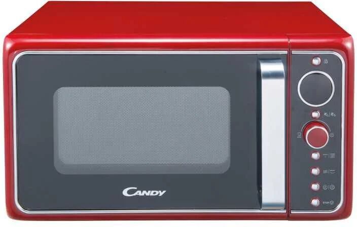 candy divo g25cr forno a microonde combinato con grill capacita' 25 litri potenza 900 w 6 programmi rosso