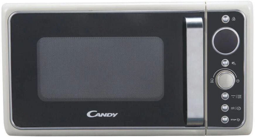 candy divo g20cc forno a microonde con grill capacita'20 litri potenza 700w touch crema