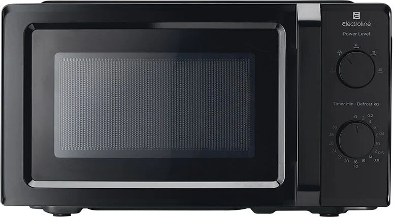 electroline me187sn forno a microonde superficie piana solo microonde 18 l 700 w nero