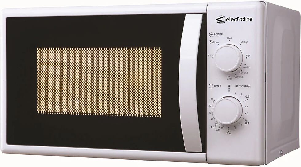 electroline me208cor forno a microonde superficie piana microonde combinato 20 l 800 w bianco