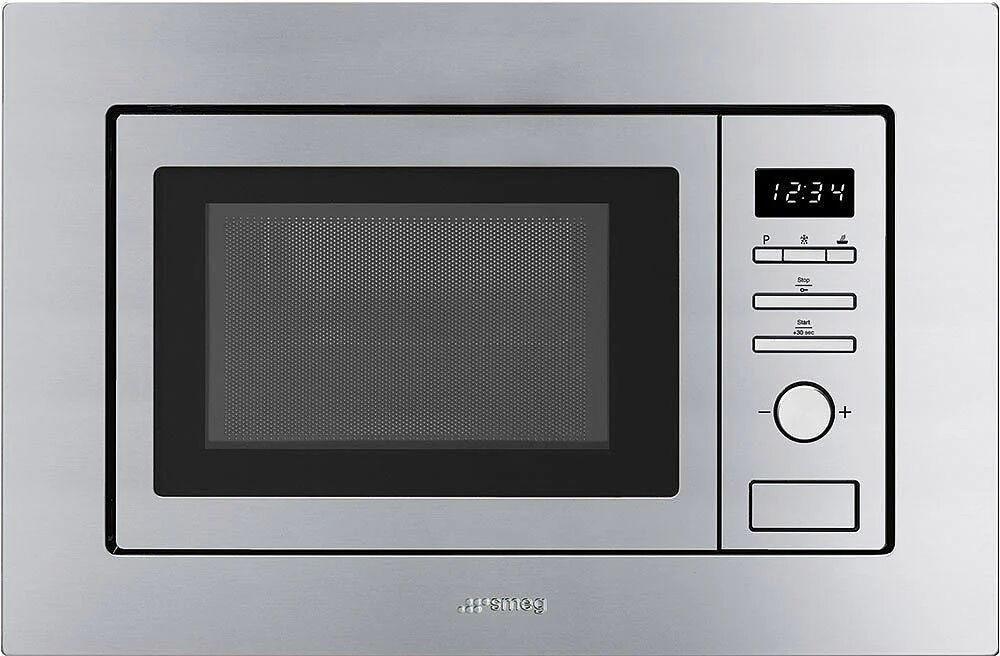 SMEG FMI020X forno a microonde Da incasso Microonde con grill 20 L 800 W Acciaio inossidabile