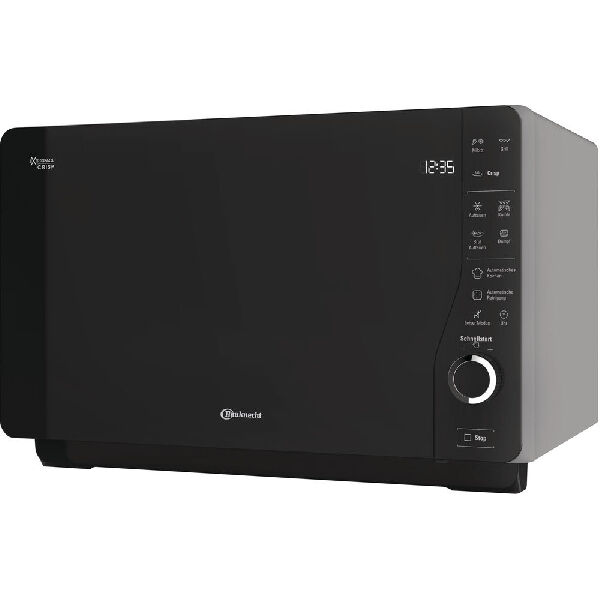 Whirlpool Mwf427sl Bauknecht Mw 427 Sl Forno A Microonde Superficie Piana Microonde Con Grill 25 L 800 W Nero, Grigio