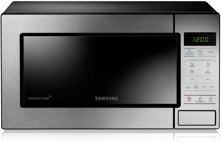 Samsung Forno Microonde Samsung Ge87m Grill 23 L 6 Livelli Di Potenza 800 W Display Led Libera Installazione Refurbished Inox