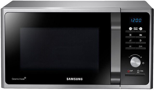 Samsung Forno Microonde Samsung Mg23f301tcs Grill 23 L 800 W 6 Livelli Di Potenza Display Led Refurbished Libera Instalazione