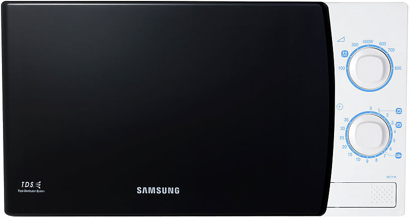 Samsung Forno Microonde Samsung Me711k 20 L 800 W Libera Installazione 7 Livelli Di Potenza Refurbished Bianco / Nero