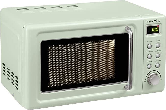 innoliving Inn861g Forno A Microonde Combinato Con Grill Capacità 20 Litri Potenza 700 Watt Colore Verde - Inn861g