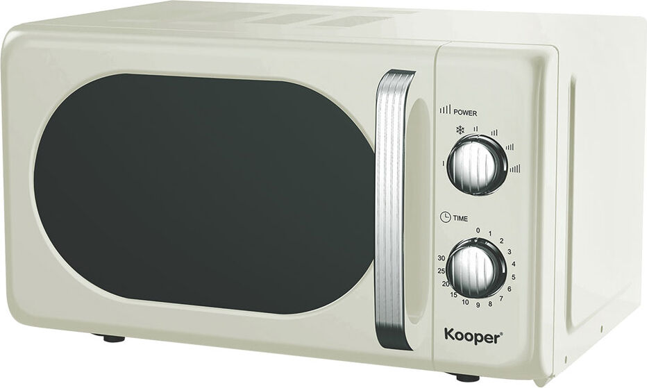 kooper 5901163 Forno A Microonde Capacità 20 Litri Potenza 700 Watt Colore Bianco - 5901163 Vintage