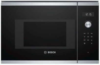 Bosch Serie 6 BFL524MS0 forno a microonde Da incasso Solo microonde 20 L 800 W Nero, Acciaio inossidabile (BFL524MS0)