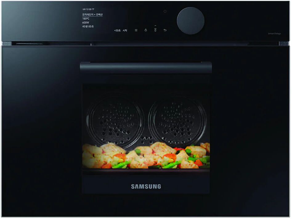 Samsung NQ50T8539BK Forno microonde da incasso Combinato Infinite Line 50L Vetro nero