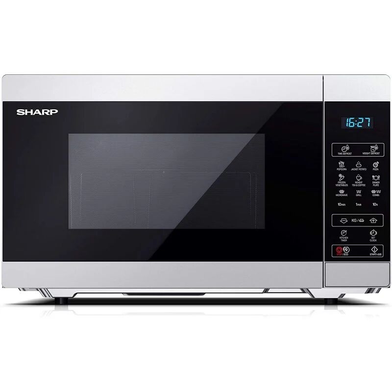 Sharp yc-mg51e-s micro-ondas com grill 25 litros 900w