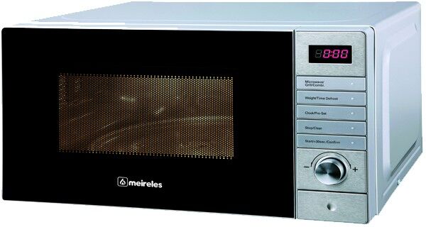 Meireles Microondas 700w C/ Grill 1000w 20l (inox) - Meireles