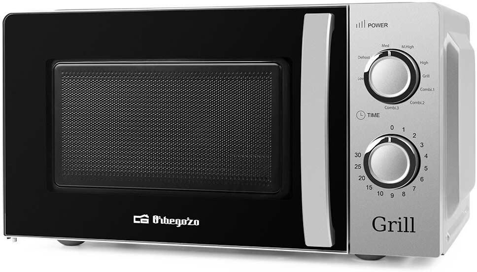 Orbegozo Microondas Grill De Balcão 700w 20 Mig 2138 (preto/inox) - Orbegozo