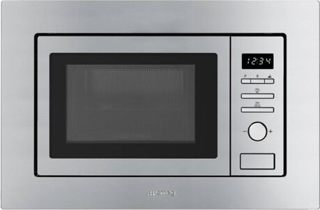 SMEG Micro-ondas Encastre FMI020X (20 L - Com Grill - Inox)