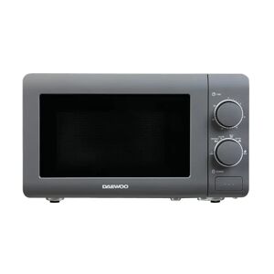 Daewoo 20 L 800W Countertop Microwave gray 28.8 H x 47.8 W x 35.8 D cm