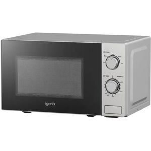 Igenix 20L 800W Countertop Microwave gray 25.9 H x 44.0 W x 33.9 D cm