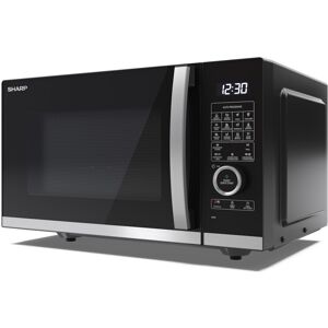 Sharp YC-QC254AU-B 25L 900W Microwave Oven with Grill and Convection - Black