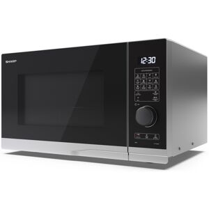 Sharp YC-PG234AU-S 23L 900W Microwave with 1000W Grill Function - Silver