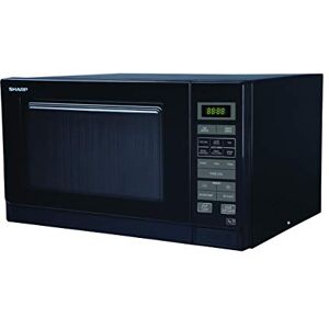 Sharp R372KM Solo Touch Control Microwave, 25 Litre capacity, 900W, Black