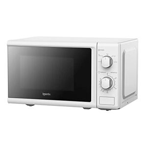 Igenix IGM0820W Solo Manual Microwave, 5 Power Levels And Defrost Function, 35 Minute Timer, 800 W, 20 Litre, White